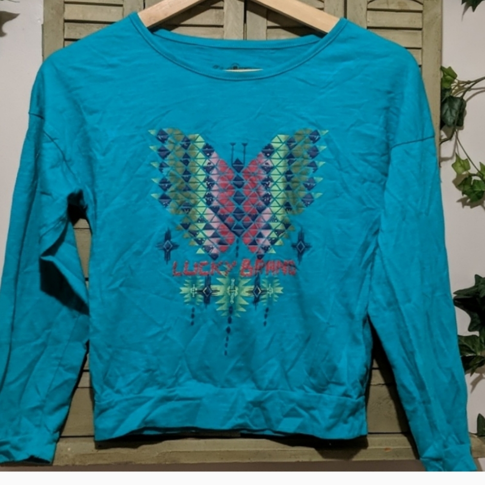 Lucky Brand Girls long sleeve top